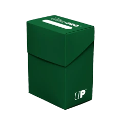 Ultra Pro - Solid Deck Box Forest Green